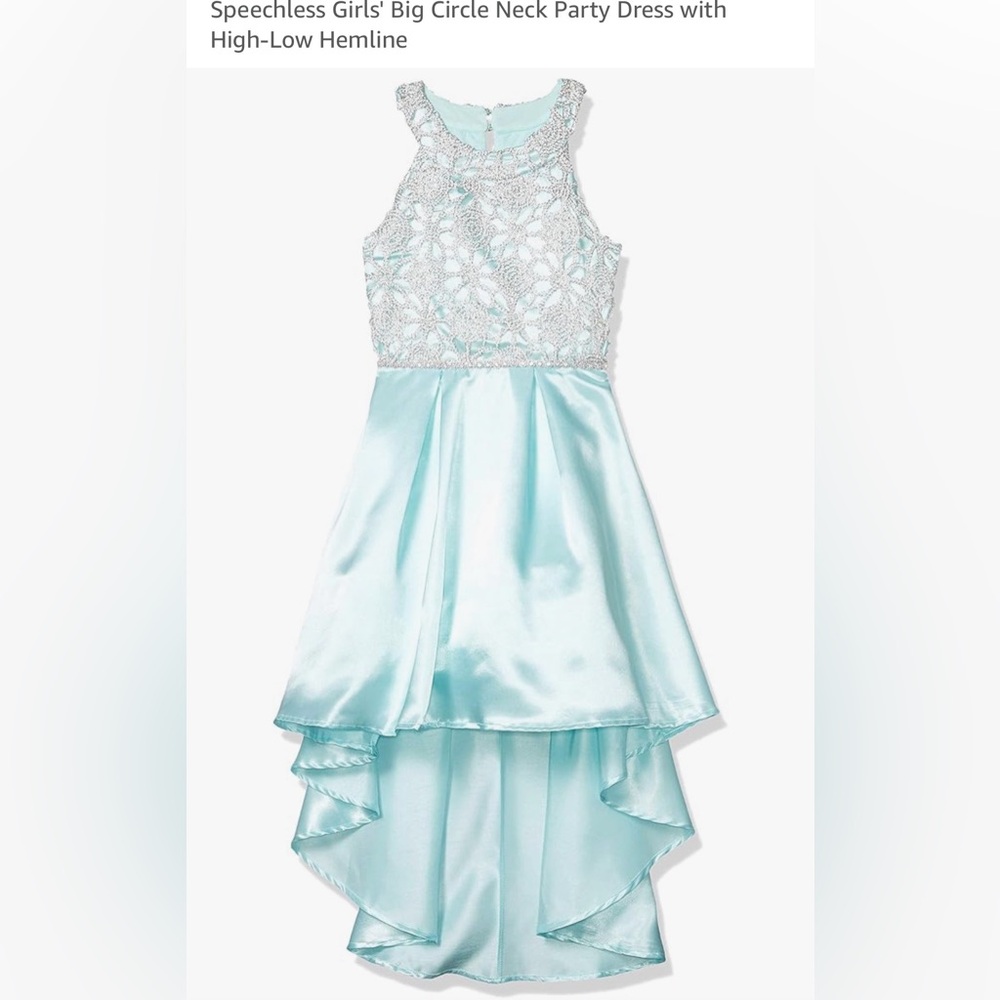 Speechless Girls Party Formal High Low Fun Fashion Dress Size 14 - Picture 4 of 12
